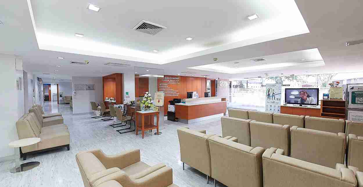 พื้นที่พักผ่อนสำหรับผู้รับบริการ