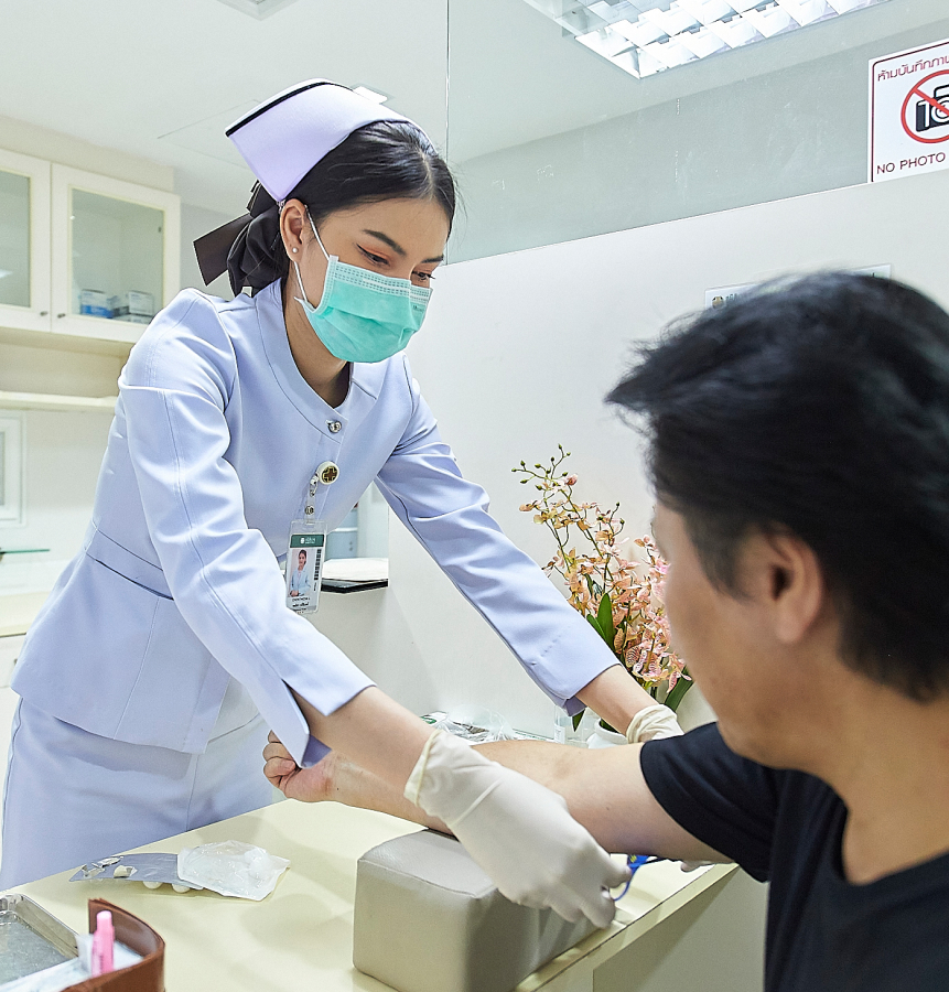 บริการตรวจสุขภาพประจําปีพนักงานโรงงานในบริเวณศรีราชา