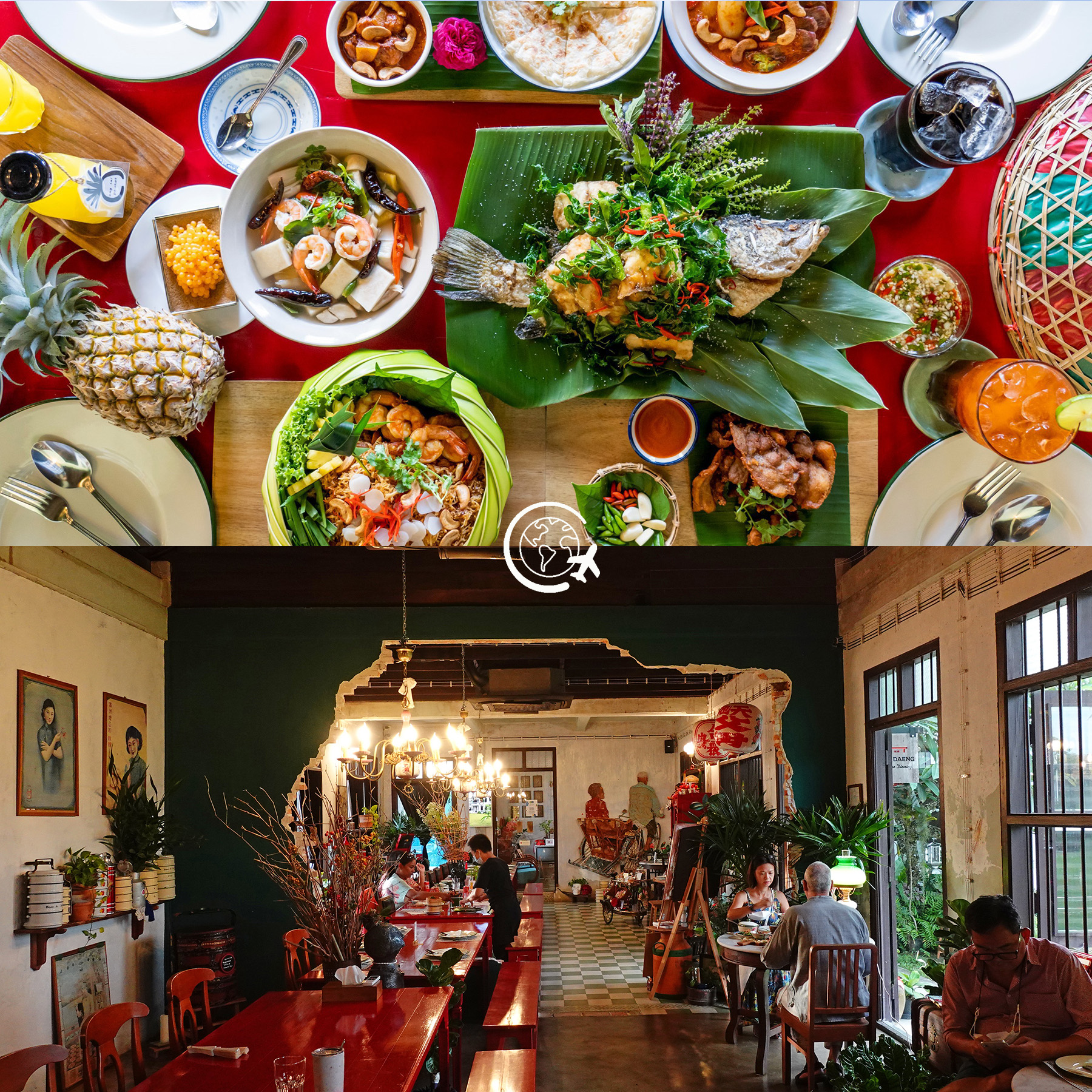 โต๊ะแดง บายบ้านอาจ้อ ร้านอาหารระดับมิชลิน