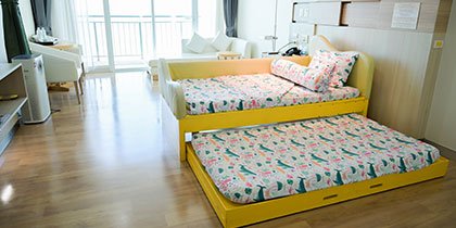 PRESIDENT SUITE เตียงสไลด์